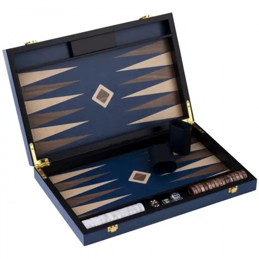 Engelhart Backgammon Large Blå | Beställ idag