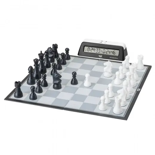 DGT Chess Box with Clock - Grey - Erbjudande