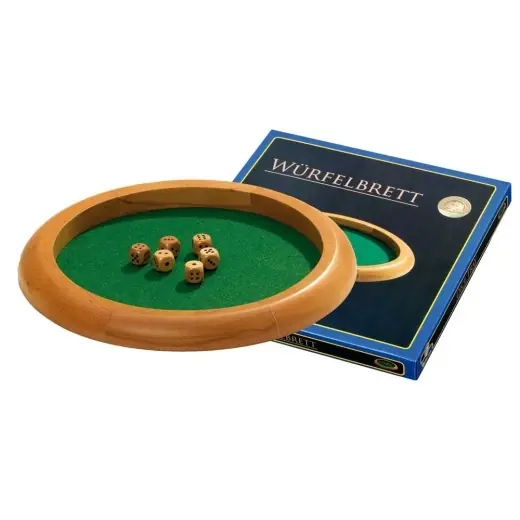 Dice Tray Wood Large | Rekommenderas