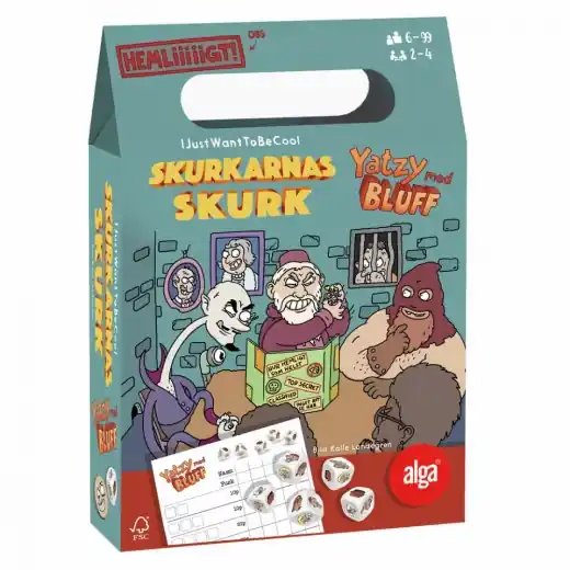 Smidig beställning | Skurkarnas Skurk - Yatzy med bluff