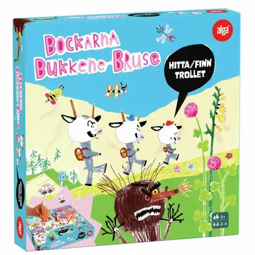 Bockarna Bruse - Hitta Trollet - Premiumkvalitet