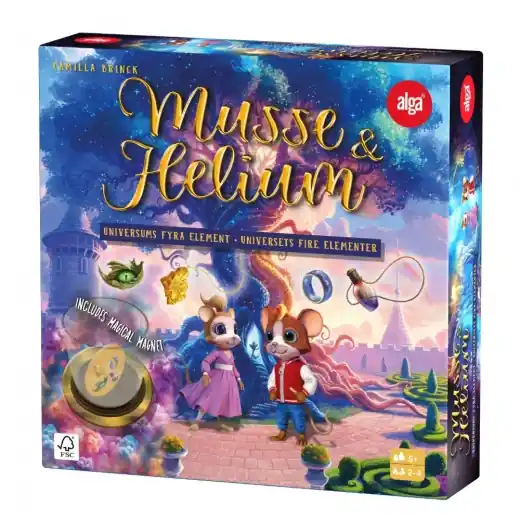 Musse & Helium Universums fyra element Brädspelet | Efterfrågad