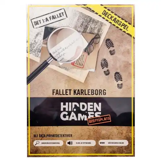 Beställ direkt - Hidden Games - Det 1 a Fallet - Fallet Karleborg (Swe)