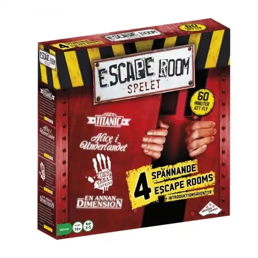 Escape Room Spelet - Red - Slutrea