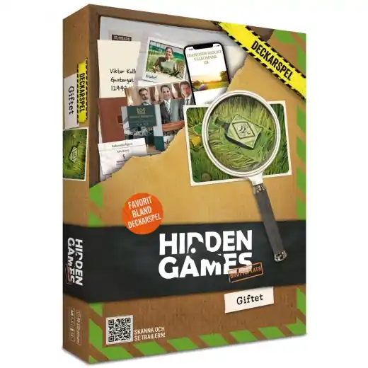 Hidden Games - Brottsplats Giftet (Swe) | Begränsat lager