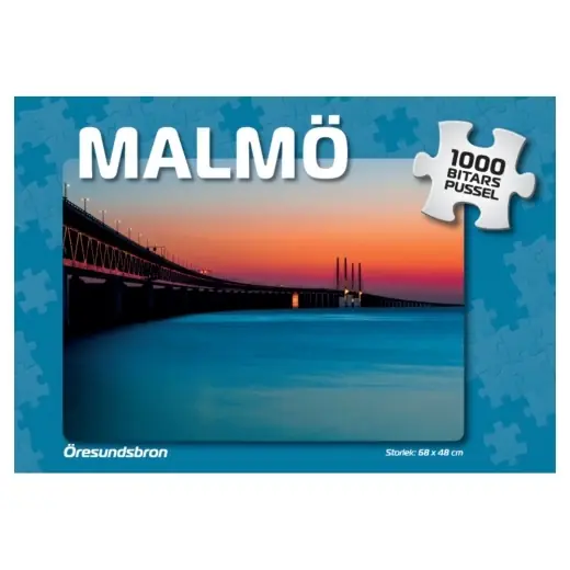 Deal - Svenska Pussel Malmö Öresundsbron 1000 Bitar
