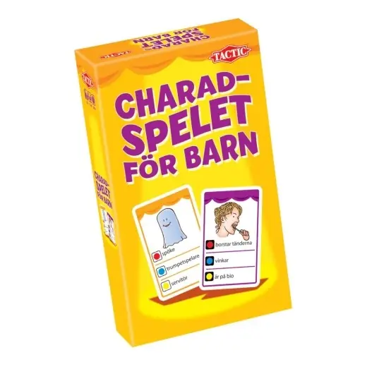 Charadspelet för barn, resespel - Dagens deal