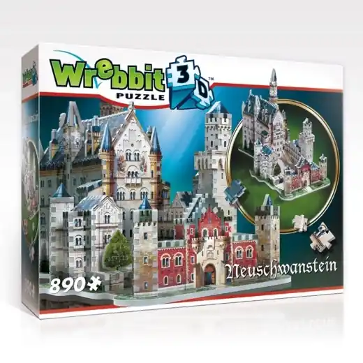 Köp idag | Wrebbit - Neuschwanstein Castle 890 Bitar