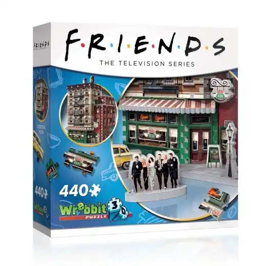 Wrebbit 3D - Friends Central Perk 440 bitar - Kampanjpris