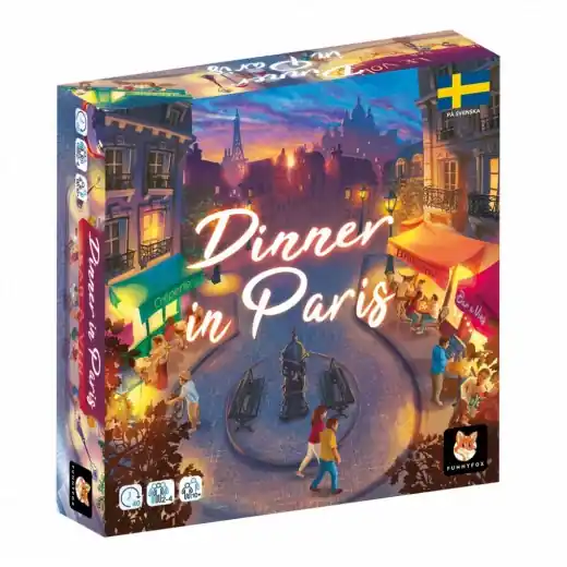 Dinner in Paris (Swe) - Nedsatt pris
