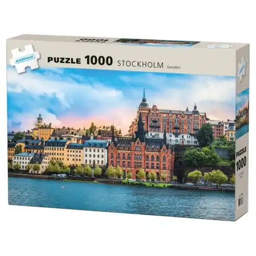 Kärnan Pussel Stockholm, Sweden 1000 Bitar - Premium