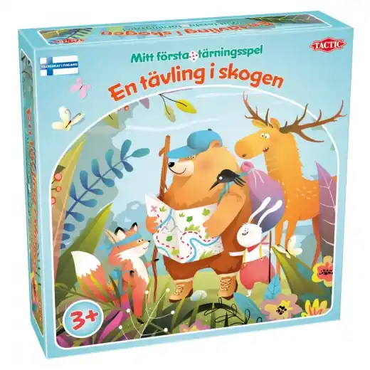 En tävling i skogen Mitt första tärningsspel | Bara idag