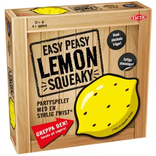 Easy Peasy Lemon Squeaky (Swe) - Precis lanserat