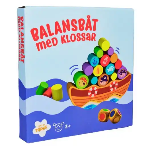 Balansbåt med klossar - Köp idag
