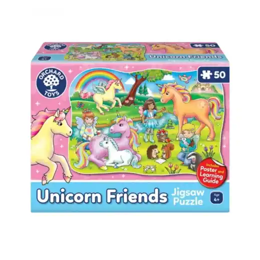 Prisnedsättning | Pussel Unicorn Friends 50 Bitar