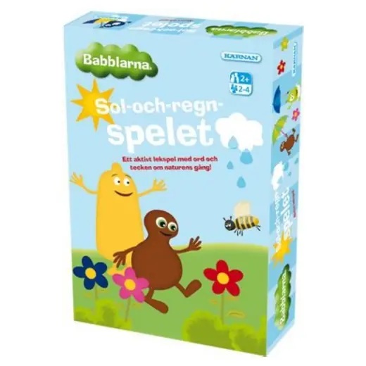 Beställ direkt - Babblarna Sol-och-regn-spelet