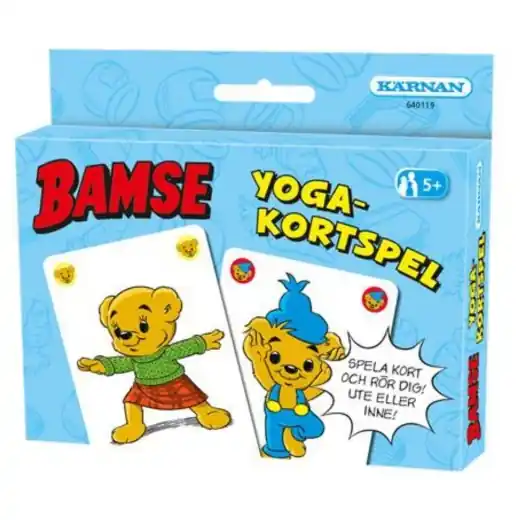 Professionell kvalitet | Bamse Yogakortspel