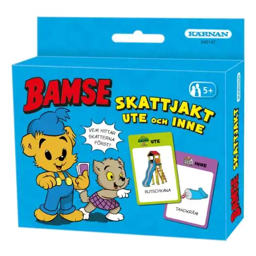 Bamse Skattjakt Ute Och Inne - Kampanj