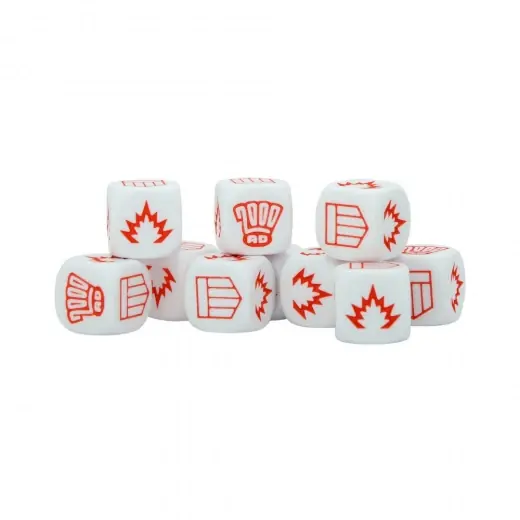 Judge Dredd Miniature Game 2000 AD Combat Dice (Exp.) | Superpris