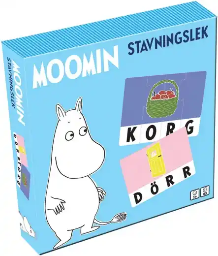 Kan beställas | Pussel Mumin Stavningslek