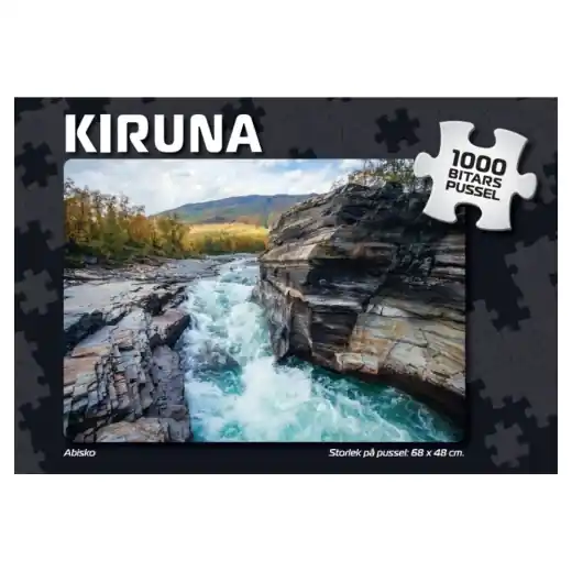 Svenska Pussel Kiruna Abisko 1000 Bitar | Väl omtyckt