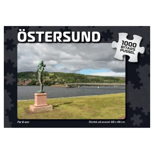 Mycket uppskattad | Svenska Pussel Östersund Far & son 1000 Bitar