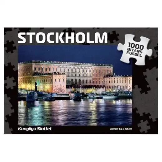 Superpris - Svenska Pussel Stockholm Kungliga Slottet 1000 Bitar
