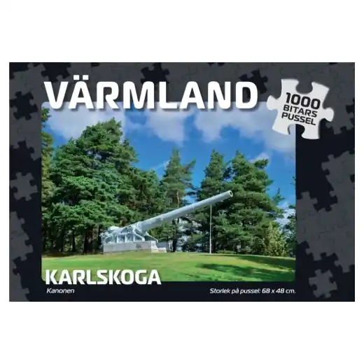 Bästa pris | Svenska Pussel Karlskoga Kanonen 1000 Bitar