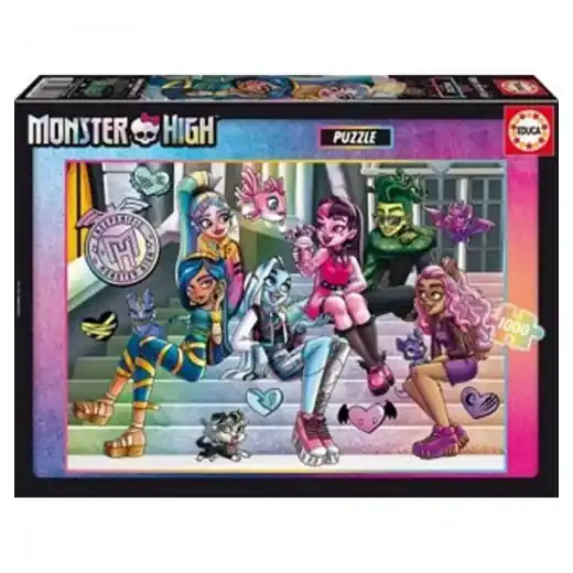 Beställ idag - Educa Pussel Monster High 1000 Bitar