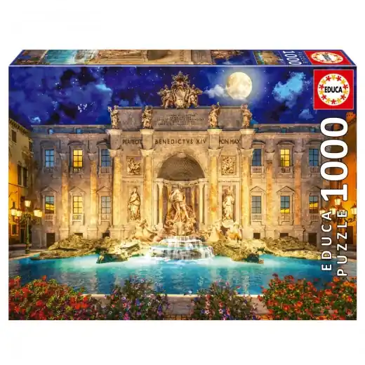 Bra pris just nu | Educa Pussel Fontana Di Trevi, Rome 1000 Bitar