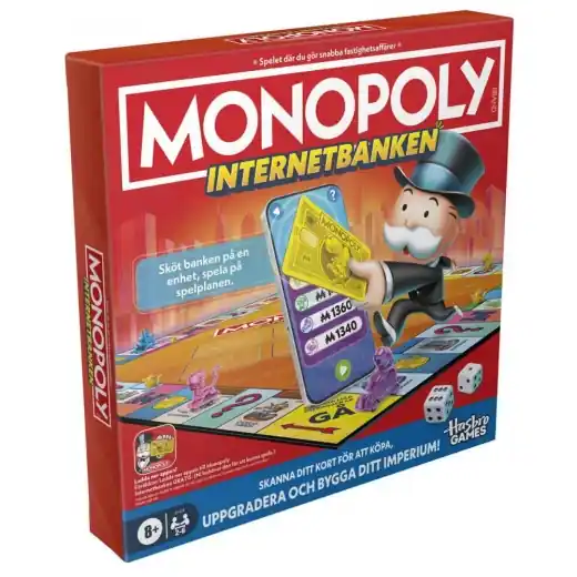 Favorit | Monopoly Internetbanken (Swe)