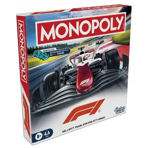 Finns att beställa | Monopoly Formula 1 (Swe)
