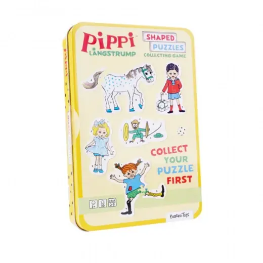 Pippi - Pusselspel i Plåtask - Under begränsad tid