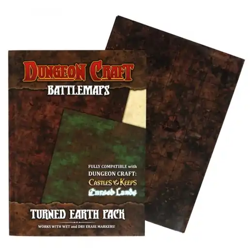 Dungeon Craft BattleMap - Turned Earth - Specialpris