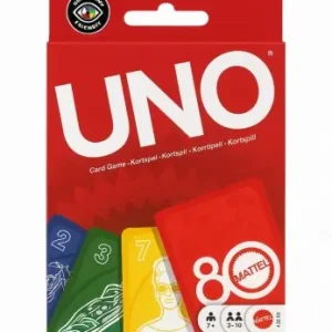Mycket populär - UNO Mattel 80th Ruby Red