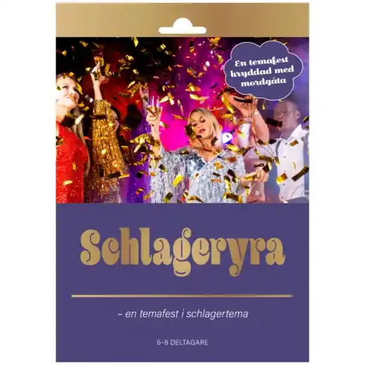 Svenska Mordgåtor - Schlageryra - Så länge lagret räcker