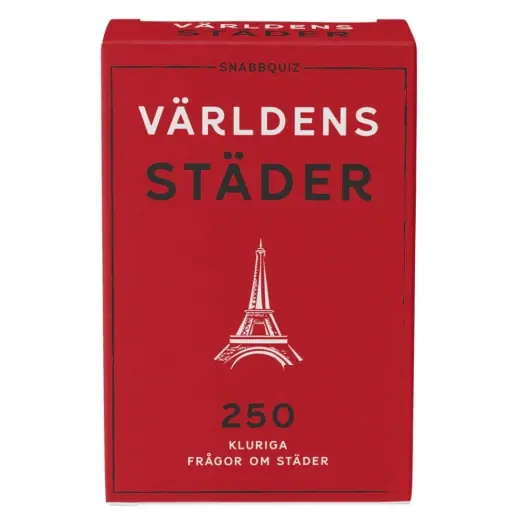 SnabbQuiz Världens städer - Köp idag