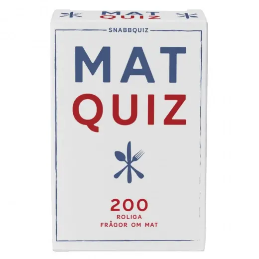 SnabbQuiz Matquiz - Toppsäljare