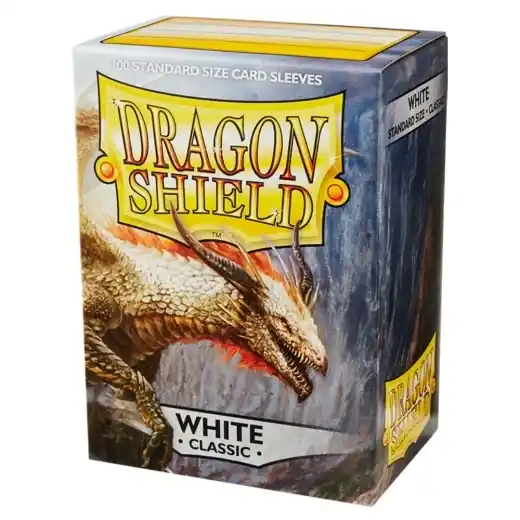 Nyhet i sortimentet | Sleeves Dragon Shield - Classic 63 x 88 mm White