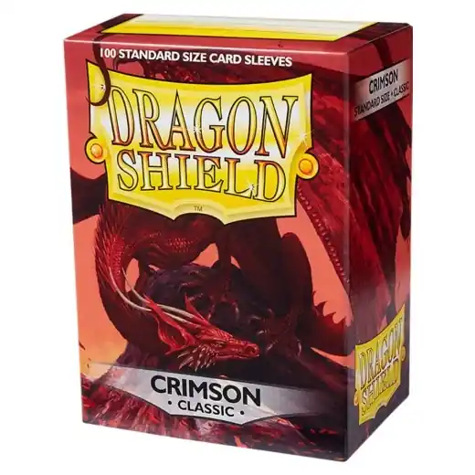 Nytt hos oss | Sleeves Dragon Shield - Classic 63 x 88 mm Crimson