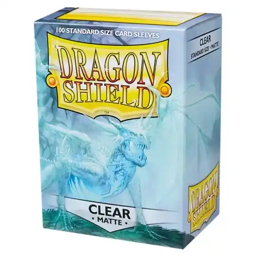 Sleeves Dragon Shield - Matte 63 x 88 mm Clear | Professionell kvalitet