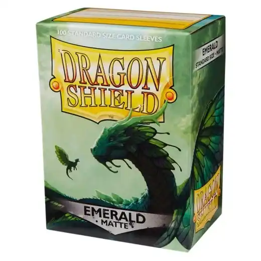 Toppsäljare | Sleeves Dragon Shield - Matte 63 x 88 mm Emerald