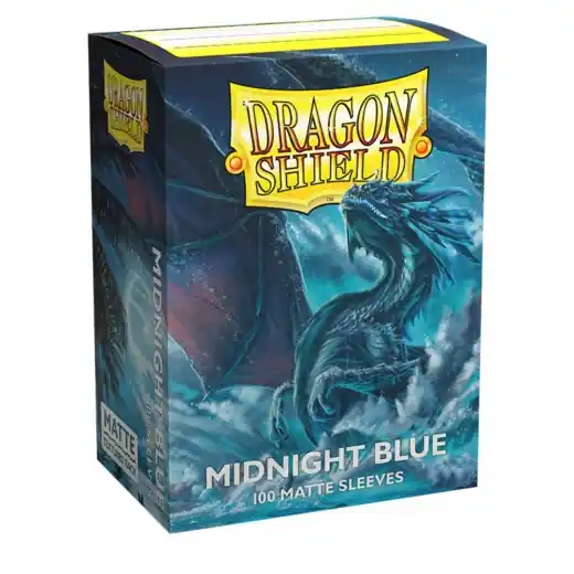 Köp online | Sleeves Dragon Shield - Matte 63 x 88 mm Midnight Blue
