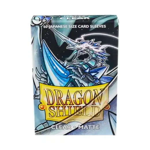 Sleeves Dragon Shield - Matte Japanese 59 x 86 mm Clear | Endast idag