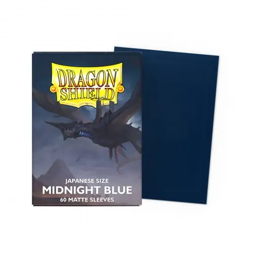 Beställ idag | Sleeves Dragon Shield - Matte Japanese 59 x 86 mm Midnight Blue