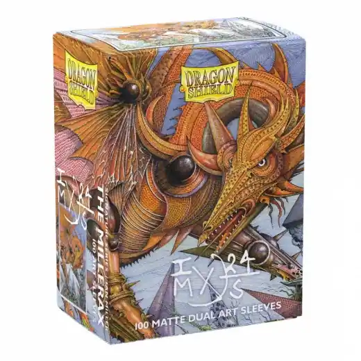 Sleeves Dragon Shield Matte - 63 x 88 mm The Millerax | Premiumkvalitet