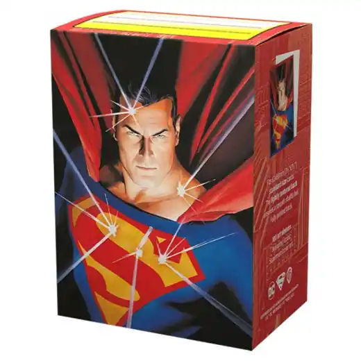 Toppkvalitet - Sleeves Dragon Shield - 63 x 88 mm Superman - Superman Series 1