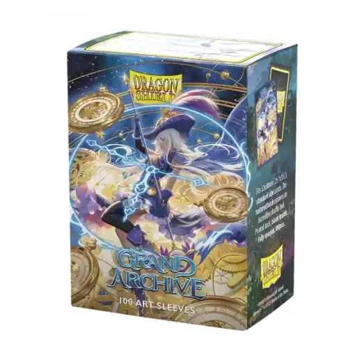 Nytt hos oss | Sleeves Dragon Shield - 63 x 88 mm Grand Archive Chronowarp