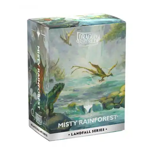 Slutrea - Sleeves Dragon Shield - 63 x 88 mm Misty Rainforest