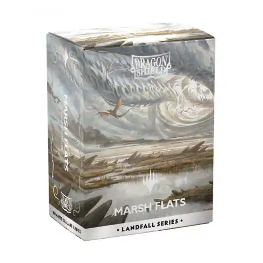 Finns i lager - Sleeves Dragon Shield - 63 x 88 mm Marsh Flats